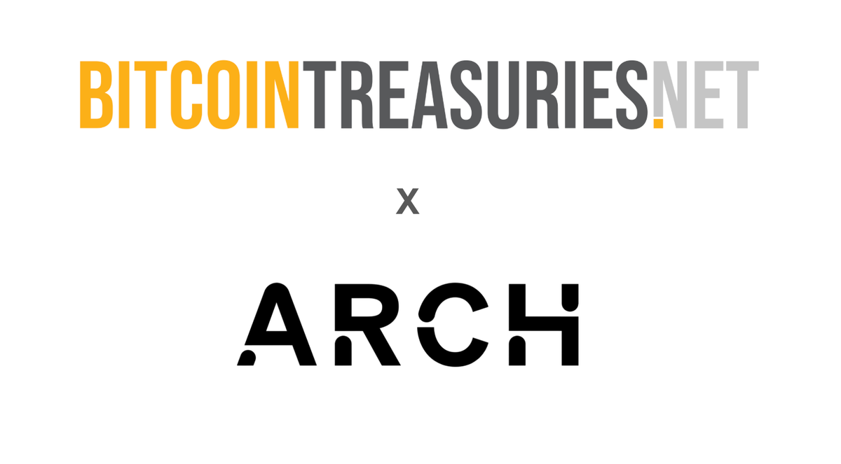 Arch and BitcoinTreasuries.net Partner to Advance Institutional Bitcoin Lending